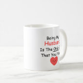 旦那さんだけが必要な贈り物 コーヒーマグカップ (正面右)