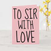 旦那に愛の誕生日カードで カード (黄色い花)