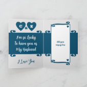 旦那はシルバー25周年記念ブルーを愛してる カード (内部)