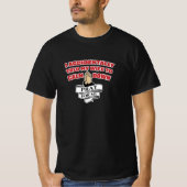 旦那様に贈る面白い格言 - 祈ってください Tシャツ (正面)