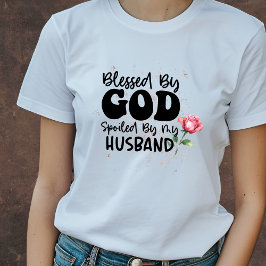 旦那賛美クリスチャンに甘やかされた神によって Tシャツ