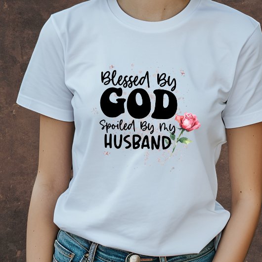 旦那賛美クリスチャンに甘やかされた神によって Tシャツ