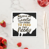 旧おもしろい校90のヒップホップ誕生日/ベビーシャワー スタンダードカクテルナプキン (インサイチュ)