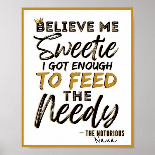 旧おもしろい校90のヒップホップ誕生日/ベビーシャワー ポスター (正面)