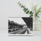 旧はがき – イプスウィッチ鉄道駅 ポストカード (スタンド正面)