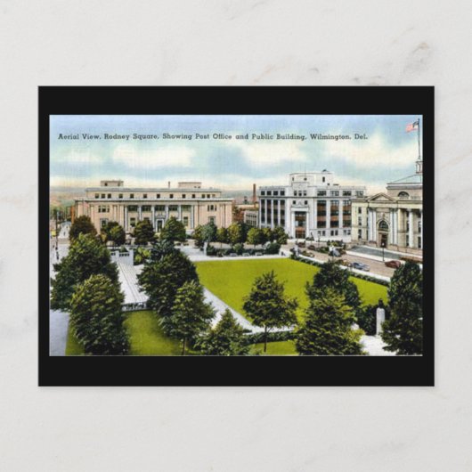 旧はがき、ウィルミントン、デラウェア ポストカード (正面)