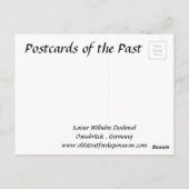 旧はがき – オスナブリュック（ドイツ） ポストカード (裏面)