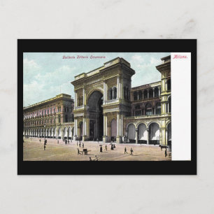 旧はがき – ガレリアVittorio Emanuele ポストカード
