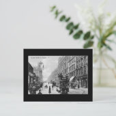 旧はがき、グラスゴー、ザウチエホール通り ポストカード (スタンド正面)