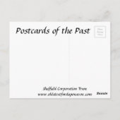 旧はがき – シェフィールド社電車株式会社 ポストカード (裏面)