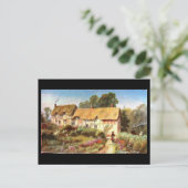 旧はがき、シュタリー、アン・ハサウェイのコテージ ポストカード (スタンド正面)