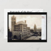 旧はがき – トロント，ユニオン駅 ポストカード (正面/裏面)