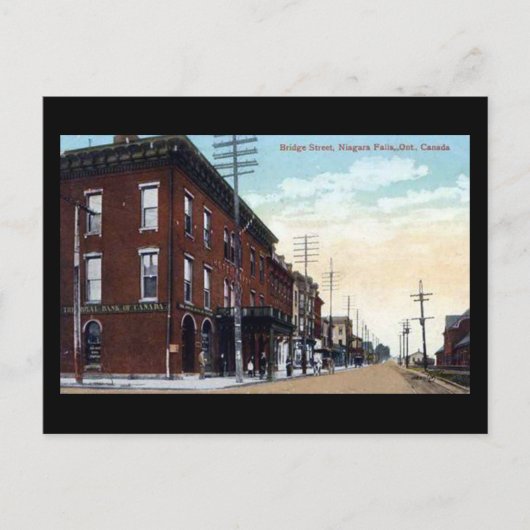 旧はがき – ナイアガラ滝、オンタリオ州 ポストカード (正面)