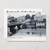 旧はがき – バーモント，アメリカ ポストカード (正面/裏面)