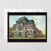 旧はがき – フィラデルフィア，ファインアート ポストカード (正面/裏面)