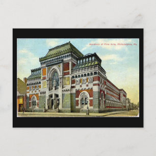 旧はがき – フィラデルフィア，ファインアート ポストカード