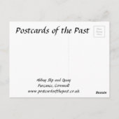 旧はがき – ペンザンス、コーンウォール ポストカード (裏面)