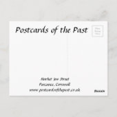 旧はがき – ペンザンス、コーンウォール ポストカード (裏面)