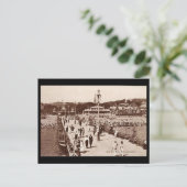 旧はがき – ボーンマス桟橋 ポストカード (スタンド正面)