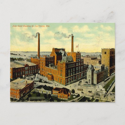 旧はがき – ラクロス、ウィスコンシン ポストカード (正面)