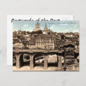 旧はがき-ローザンヌ(スイス) ポストカード (正面/裏面)