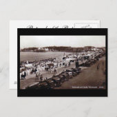 旧はがき、ワイマス、ドーセット ポストカード (正面/裏面)