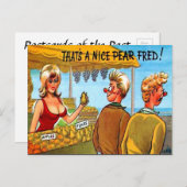 旧はがき – 旧漫画はがき ポストカード (正面/裏面)