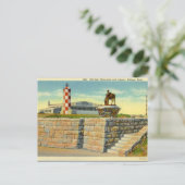 旧はがき – 空港、ビリングス、モンタナ ポストカード (スタンド正面)