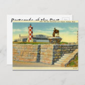 旧はがき – 空港、ビリングス、モンタナ ポストカード (正面/裏面)