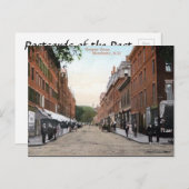 旧はがき – 米国ニューハンプシャー州,マンチェスター ポストカード (正面/裏面)