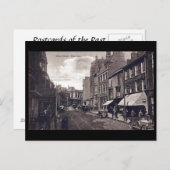 旧はがき – 風通り、スワンシー ポストカード (正面/裏面)