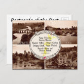 旧はがき – Bidford-on-Avon, Warwickshire ポストカード (正面/裏面)