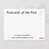 旧はがき – KLM すごい Constellation ポストカード (裏面)