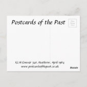 旧はがき – KLM Convair 340 ポストカード (裏面)