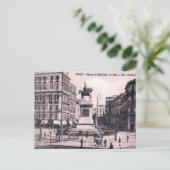 旧はがき – Piazza del Nicio，ナポリ ポストカード (スタンド正面)