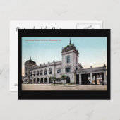 旧はがき – Savannah Union Station ポストカード (正面/裏面)