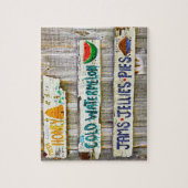 旧アメリカのヴィンテージシンボルや象徴 ジグソーパズル (縦)