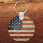 旧アメリカ国旗 キーホルダー (正面)