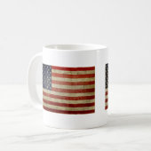 旧アメリカ国旗 コーヒーマグカップ (正面左)