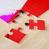 旧アメリカ国旗 ジグソーパズル (側面)