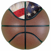 旧アメリカ国旗 バスケットボール (右)