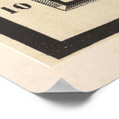 旧アンティル領アンティル諸島の地図(1844)ヴィンテージ カリブの ポスター (角)