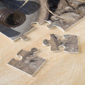 旧アンティークガス缶 ジグソーパズル (側面)