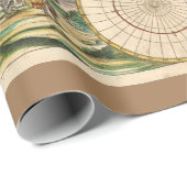 旧アンティークヴィンテージ一般世界地図 ラッピングペーパー (ロールコーナー)