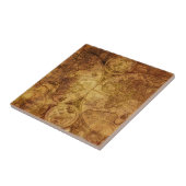 旧アンティーク世界地図の履歴 タイル (側面)