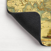 旧アンティーク世界地図 マウスパッド (コーナー)