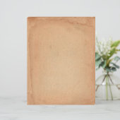 旧アンティーク層状紙レターヘッド (スタンド正面)