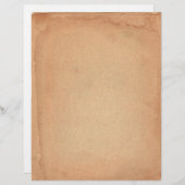 旧アンティーク層状紙レターヘッド (正面/裏面)