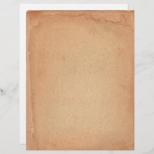 旧アンティーク層状紙レターヘッド (正面/裏面)