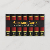 旧アンティーク書店ブックディーラーの名刺 名刺 (正面)
